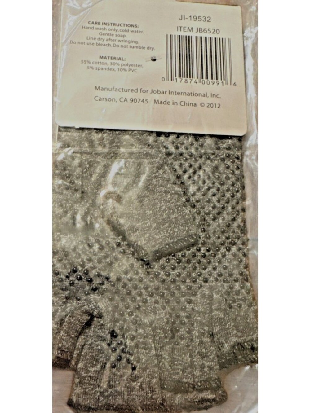 Womens Compression Gloves With Grips For Ladies 1 Size Promotes Circulation New - Picture 5 of 6